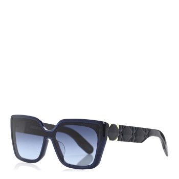 CHRISTIAN DIOR Acetate Cannage Lady 95.22 S2F Sunglasses Blue