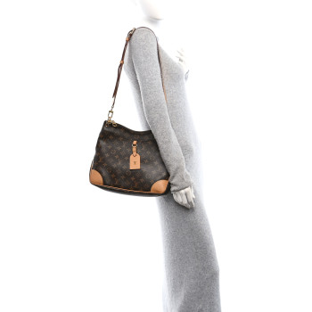 LOUIS VUITTON Monogram Odeon MM Natural