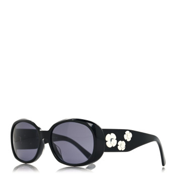 CHANEL Camellia CC Sunglasses 5113 Black