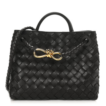 BOTTEGA VENETA Nappa Intrecciato Small Andiamo Shoulder Bag Fondant