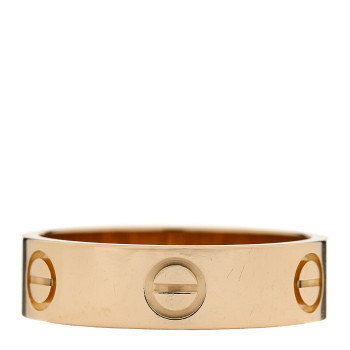 CARTIER 18K Yellow Gold 5.5mm LOVE Ring 57 8