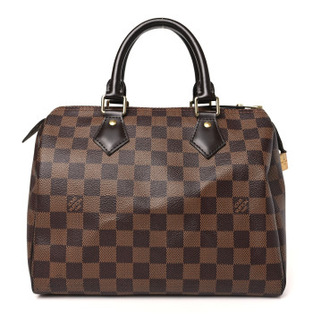 LOUIS VUITTON Damier Ebene Speedy 25