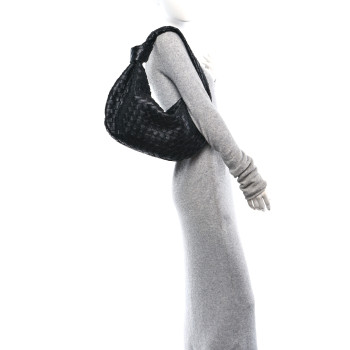 BOTTEGA VENETA Nappa Intrecciato Small Jodie Black