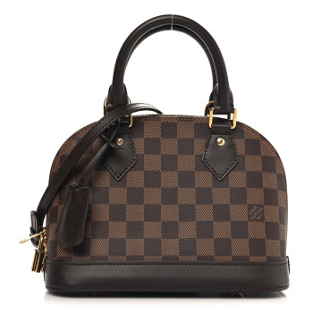 LOUIS VUITTON Damier Ebene Alma BB