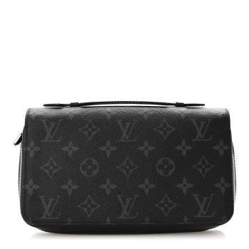 LOUIS VUITTON Monogram Eclipse Zippy XL Wallet