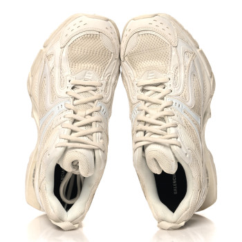 BALENCIAGA Mesh Rubber Mens X-Pander Sneakers 40 White