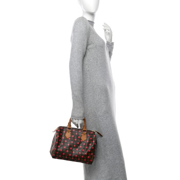 LOUIS VUITTON Monogram Cerises Speedy 25