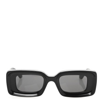 LOEWE Acetate Rectangular Sunglasses LW40101I Black