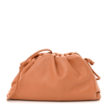BOTTEGA VENETA Butter Calfskin The Mini Pouch Clay