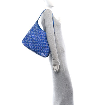 GOYARD Goyardine Boheme Hobo Blue