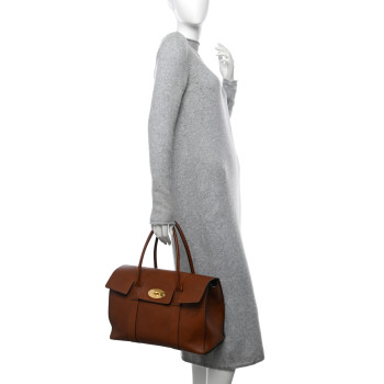 MULBERRY Classic Grain Calfskin Bayswater Oak