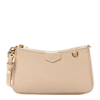 LOUIS VUITTON Empreinte Easy Pouch On Strap Cream