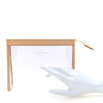 LOUIS VUITTON PVC Trio Medium Toilet Pouch