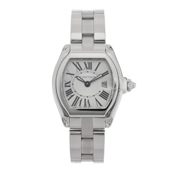CARTIER Stainless Steel 31mm Roadster Quartz Watch