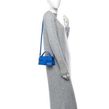 JACQUEMUS Smooth Calfskin Le Bambino Blue
