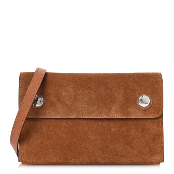 HERMES Veau Grizzly Swift Hermesnap Wallet Sesame