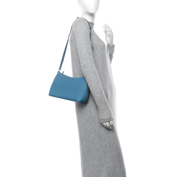 HERMES Togo Berlingot 23 PM Blue Jean