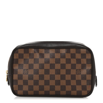 LOUIS VUITTON Damier Ebene Trousse Toilette 28