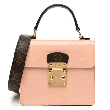 LOUIS VUITTON Vernis Epi Monogram Spring Street Rose Ballerine