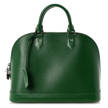 LOUIS VUITTON Epi Alma PM Menthe
