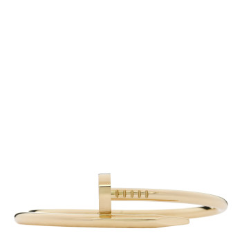 CARTIER 18K Yellow Gold Juste Un Clou Bracelet 15