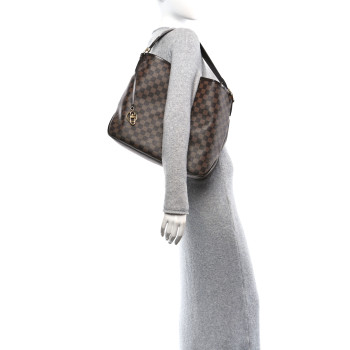 LOUIS VUITTON Damier Ebene Delightful MM LOUIS VUITTON Damier Ebene Delightful MM