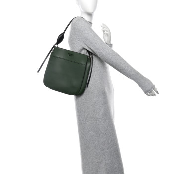 PRADA City Calfskin Margit Bag Green Black