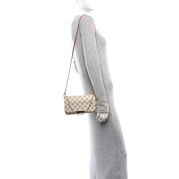 LOUIS VUITTON Damier Azur Favorite PM