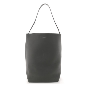 THE ROW Grained Calfskin Large N/S Park Tote Elephant THE ROW Grained Calfskin Large N/S Park Tote Elephant