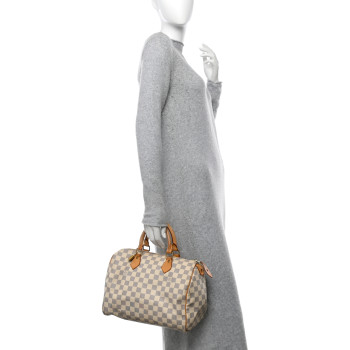 LOUIS VUITTON Damier Azur Speedy 30