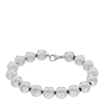 TIFFANY Sterling Silver 10mm HardWear Ball Bracelet