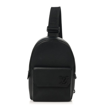 LOUIS VUITTON Calfskin Pilot Sling Backpack