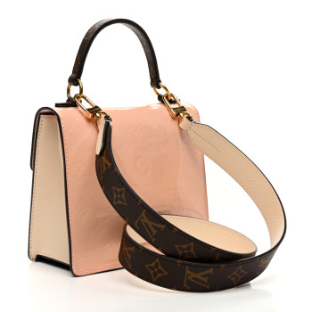 LOUIS VUITTON Vernis Epi Monogram Spring Street Rose Ballerine