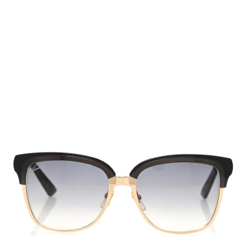 GUCCI Metal Square Sunglasses GG4246/S Gold