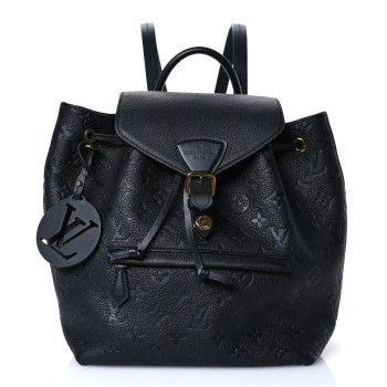 LOUIS VUITTON Empreinte Montsouris NM Backpack Black