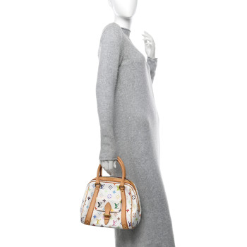 LOUIS VUITTON Monogram Multicolor Priscilla White