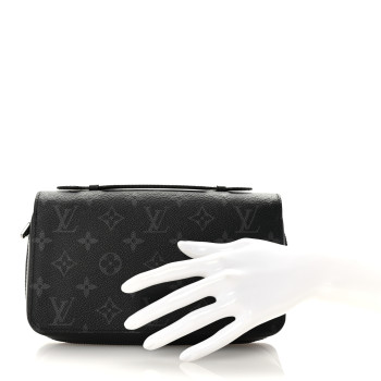 LOUIS VUITTON Monogram Eclipse Zippy XL Wallet