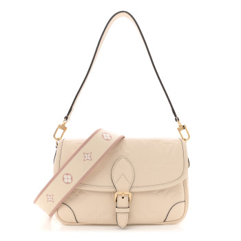 LOUIS VUITTON Empreinte Monogram Giant Diane Cream
