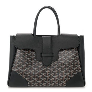 GOYARD Goyardine Saigon Tote Black