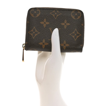 LOUIS VUITTON Monogram Zippy Coin Purse