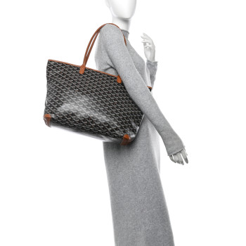 GOYARD Goyardine Artois MM Black Gold