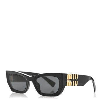 MIU MIU Acetate Sunglasses SMU 09W Black