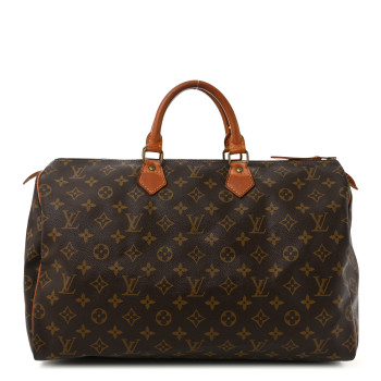 LOUIS VUITTON Monogram Speedy 40