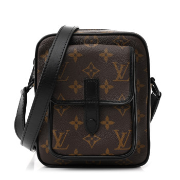 LOUIS VUITTON Monogram Macassar Christopher Wearable Wallet