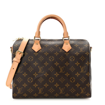 LOUIS VUITTON Monogram Speedy Bandouliere 30