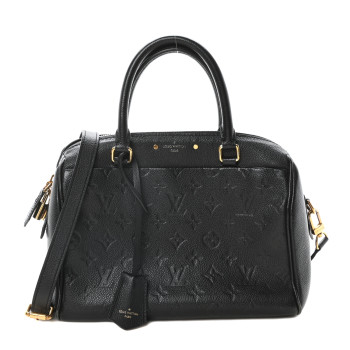 LOUIS VUITTON Empreinte Speedy Bandouliere 25 NM Black
