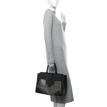 GOYARD Goyardine Saigon Tote Black