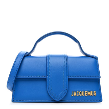 JACQUEMUS Smooth Calfskin Le Bambino Blue