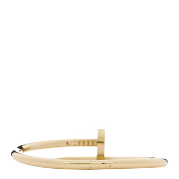 CARTIER 18K Yellow Gold Juste Un Clou Bracelet 15