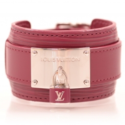 LOUIS VUITTON レザー ベルト ブラウン/ピンク LOUIS VUITTON ピンク レザーベルト - メルカリ